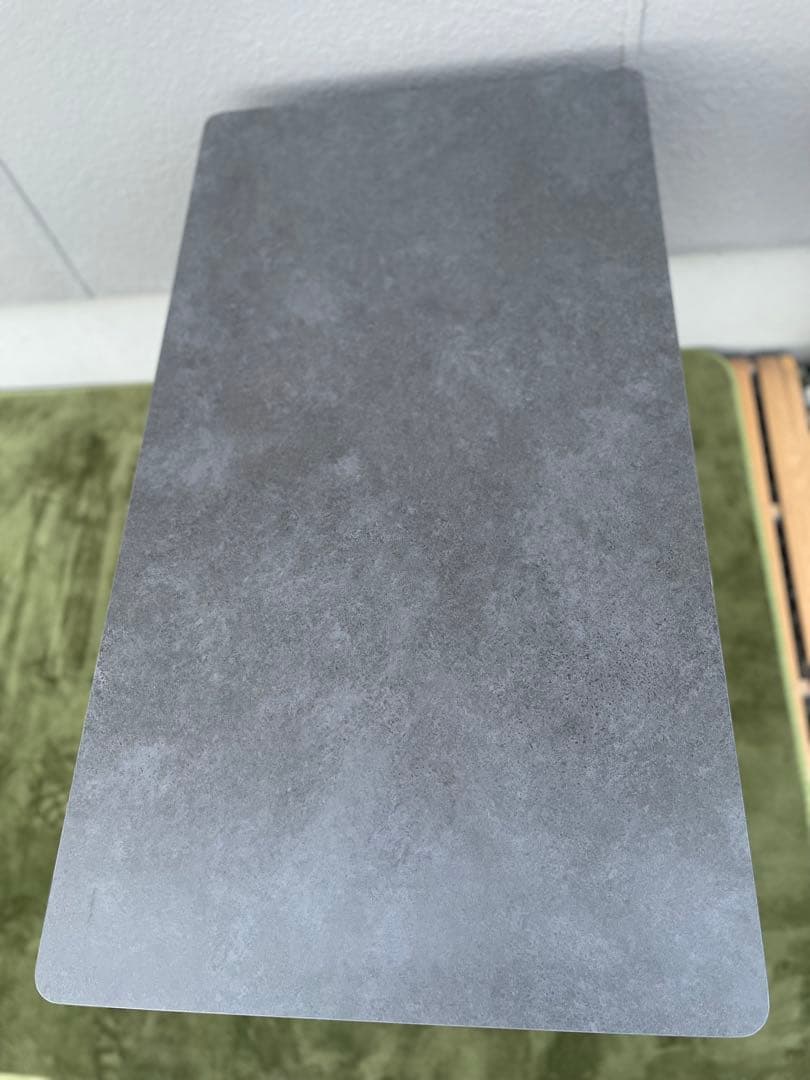 ニトリ セラミック昇降ダイニングテーブル(GY AT01) 幅120cm