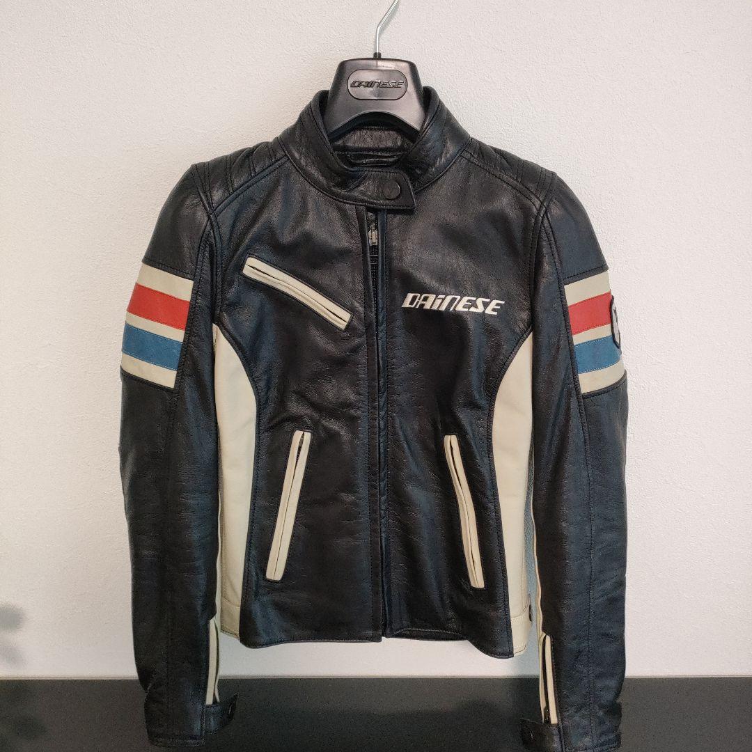 ジ*イ様 DAINESE レザージャケット 黒　新品