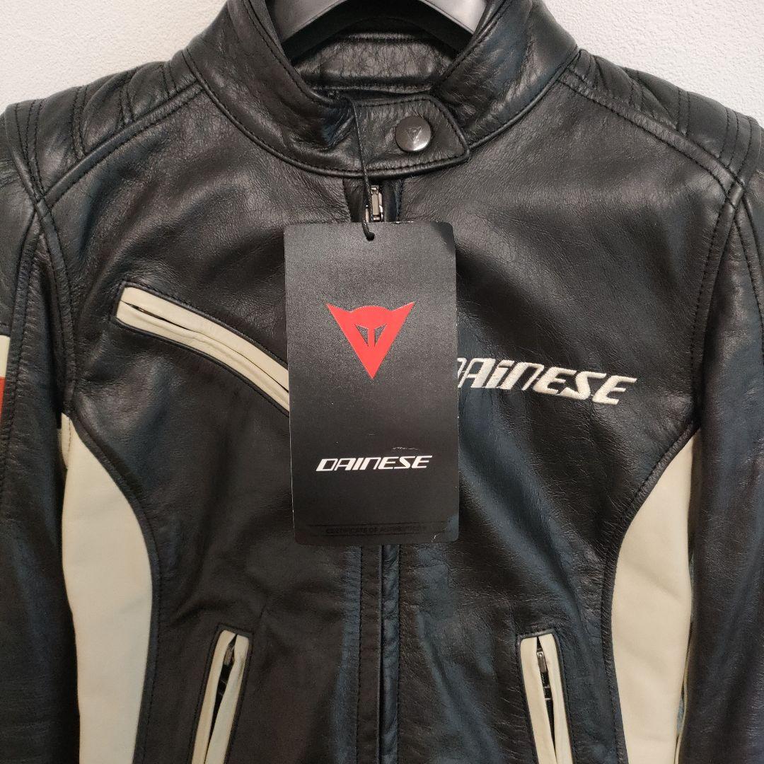 ジ*イ様 DAINESE レザージャケット 黒　新品