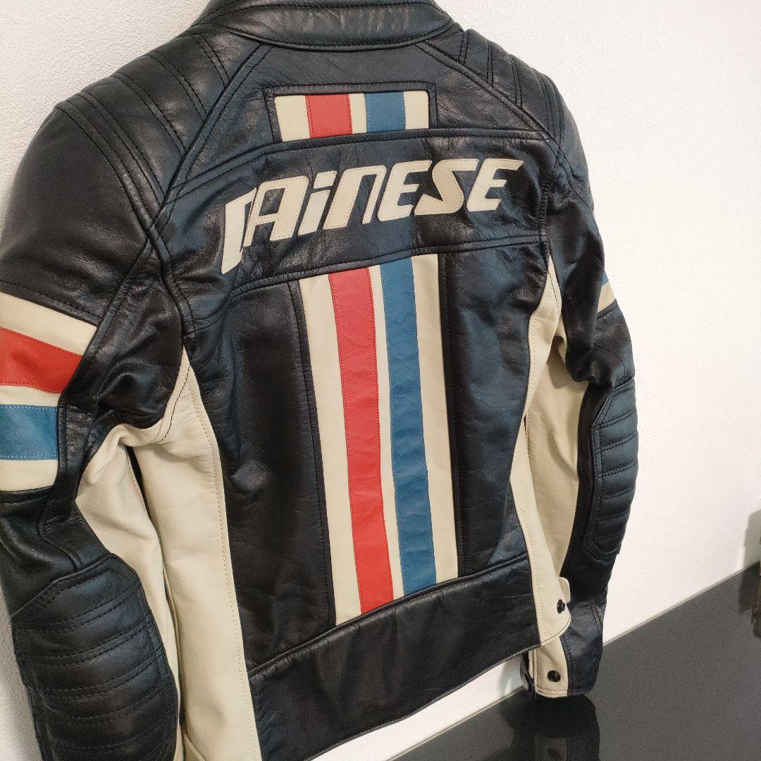 ジ*イ様 DAINESE レザージャケット 黒　新品