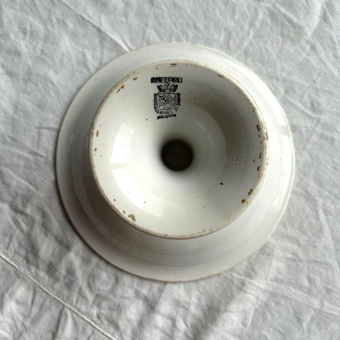 ディゴワンサルグミンヌ　コンポティエ　フランスアンティーク　ケーキスタンド