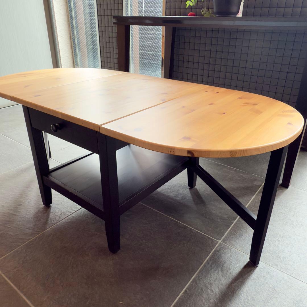 ★IKEA　バタフライテーブル　ARKELSTORP　コーヒーテーブル　木製