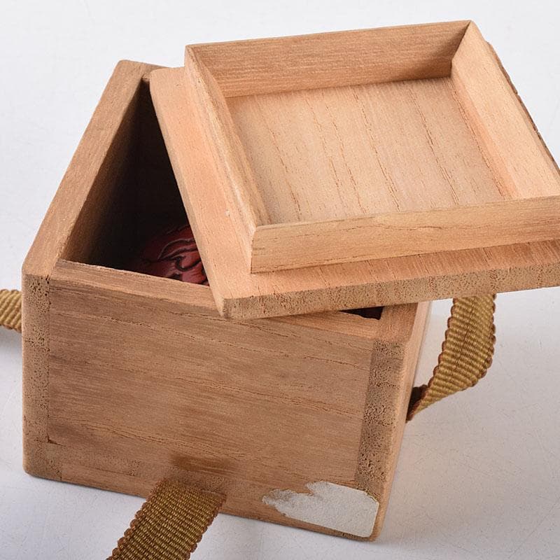 茶道具　堆朱　倶利雕　牡丹庵草　香合　在銘　共箱　V　R8614