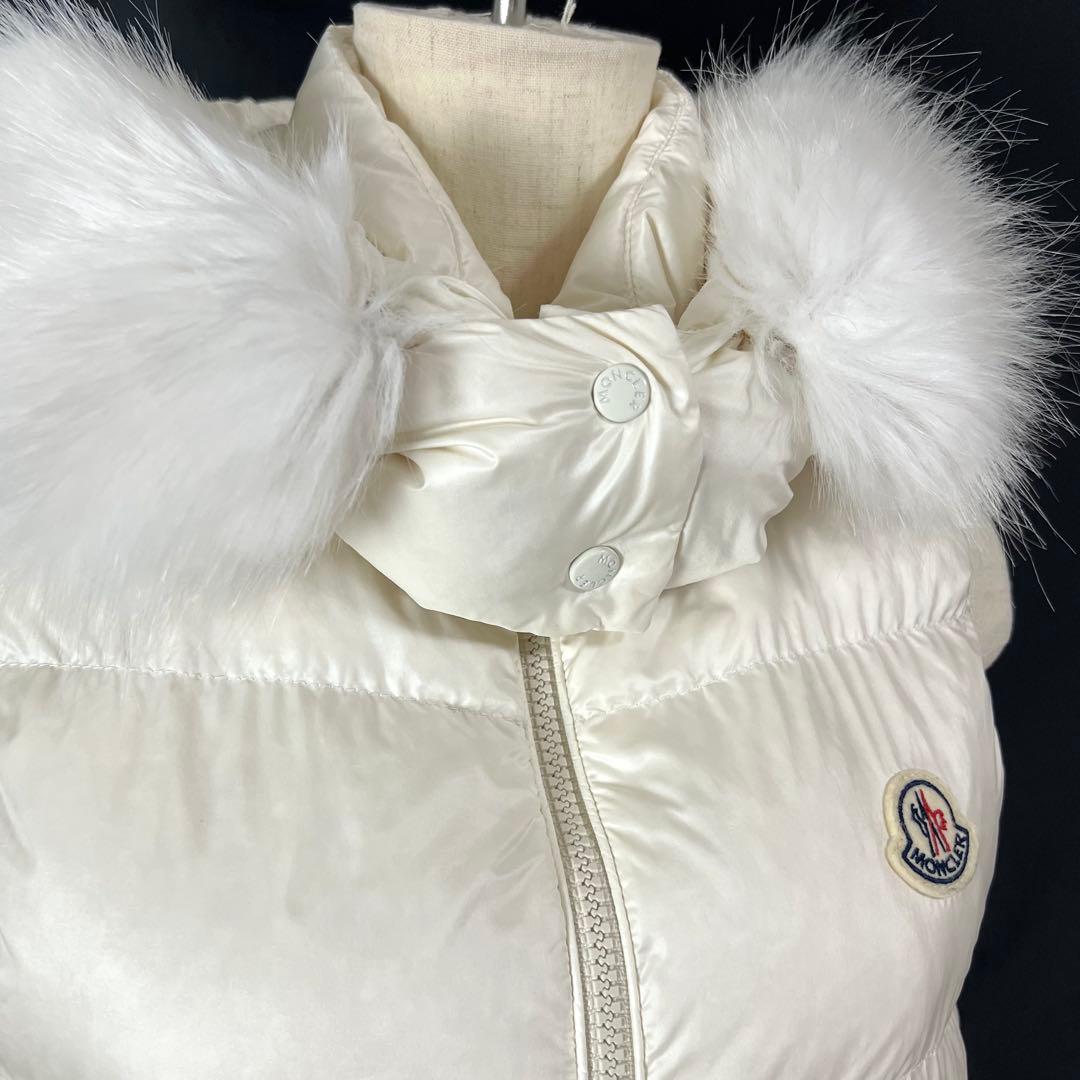 『未使用級』MONCLER GALLINULE ダウンベスト パール サイズ0