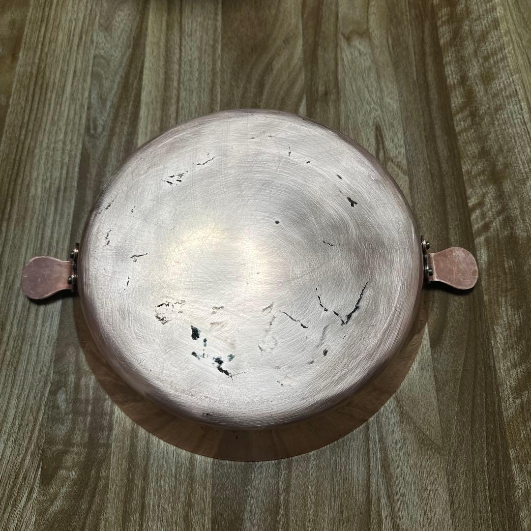 銅製タルトタタン型　フランス製　24cm