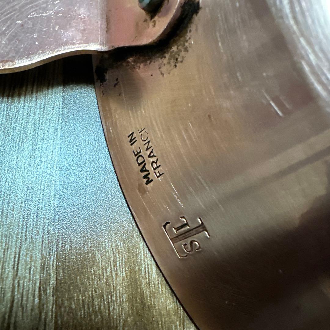 銅製タルトタタン型　フランス製　24cm