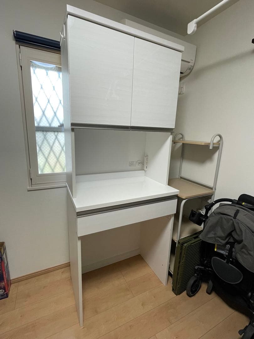 ニトリキッチンボード：上下セット：リガーレ 50TH-80KB＋H50-80OP