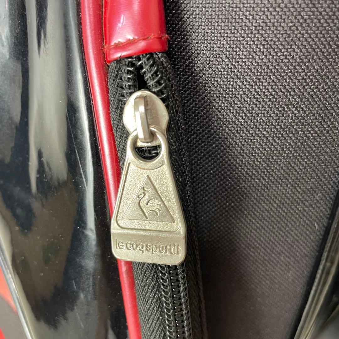 デカロゴ✨ルコックスポルティフ キャディバッグ カート型 大容量 フード付き