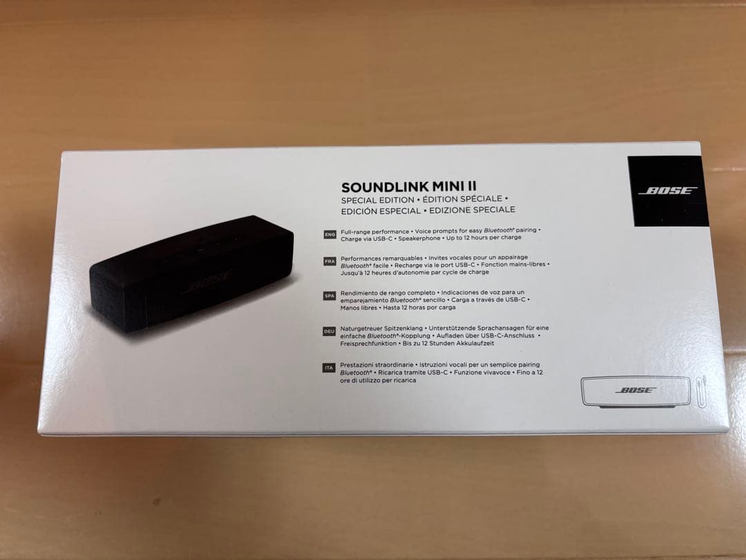 BOSE SOUNDLINK MINI II Special Edition 黒
