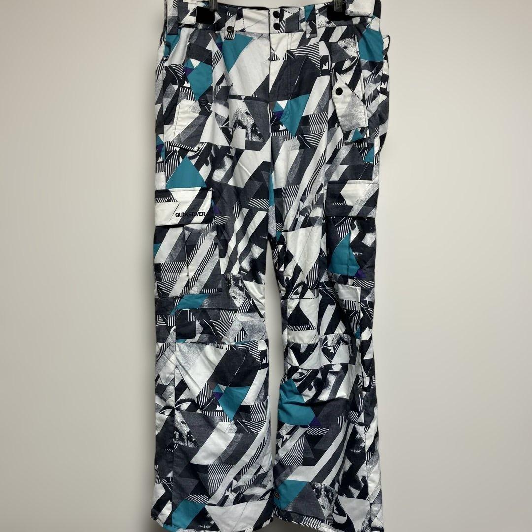 クイックシルバー セットアップ L メンズ スノーボード スキー ウエア
