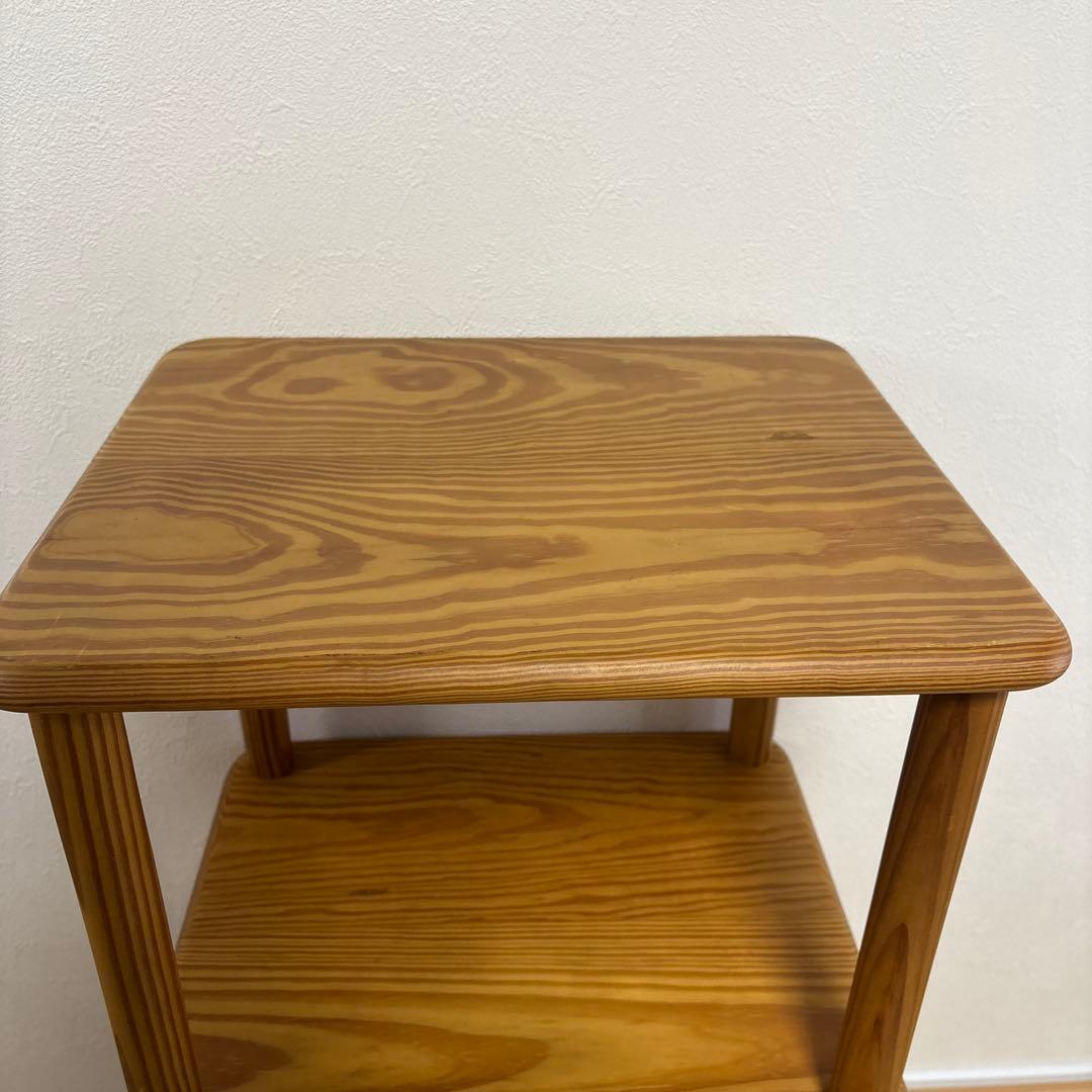 廃盤品　ナジコ ビンテージラック　ビンテージ棚　ウッドシェルフ　サイドチェスト