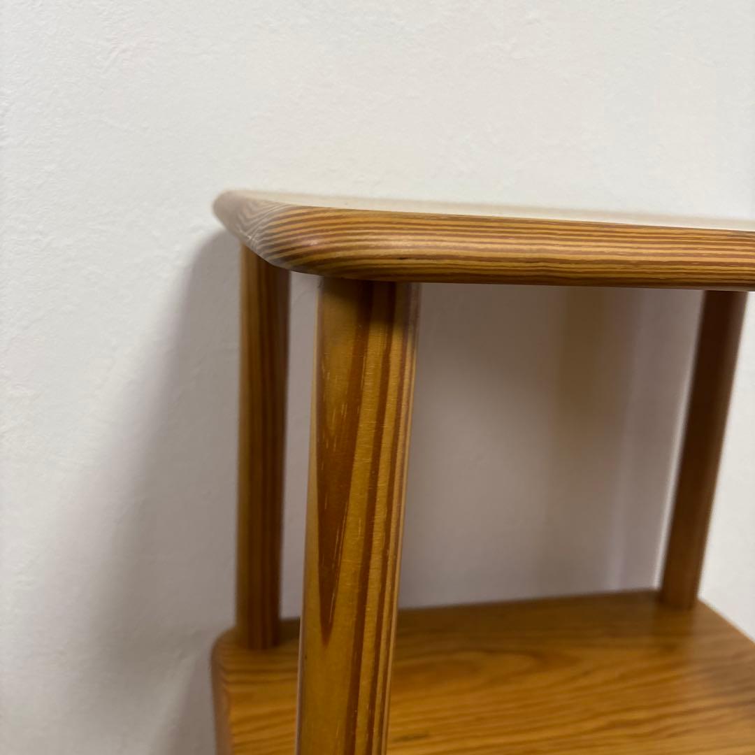 廃盤品　ナジコ ビンテージラック　ビンテージ棚　ウッドシェルフ　サイドチェスト