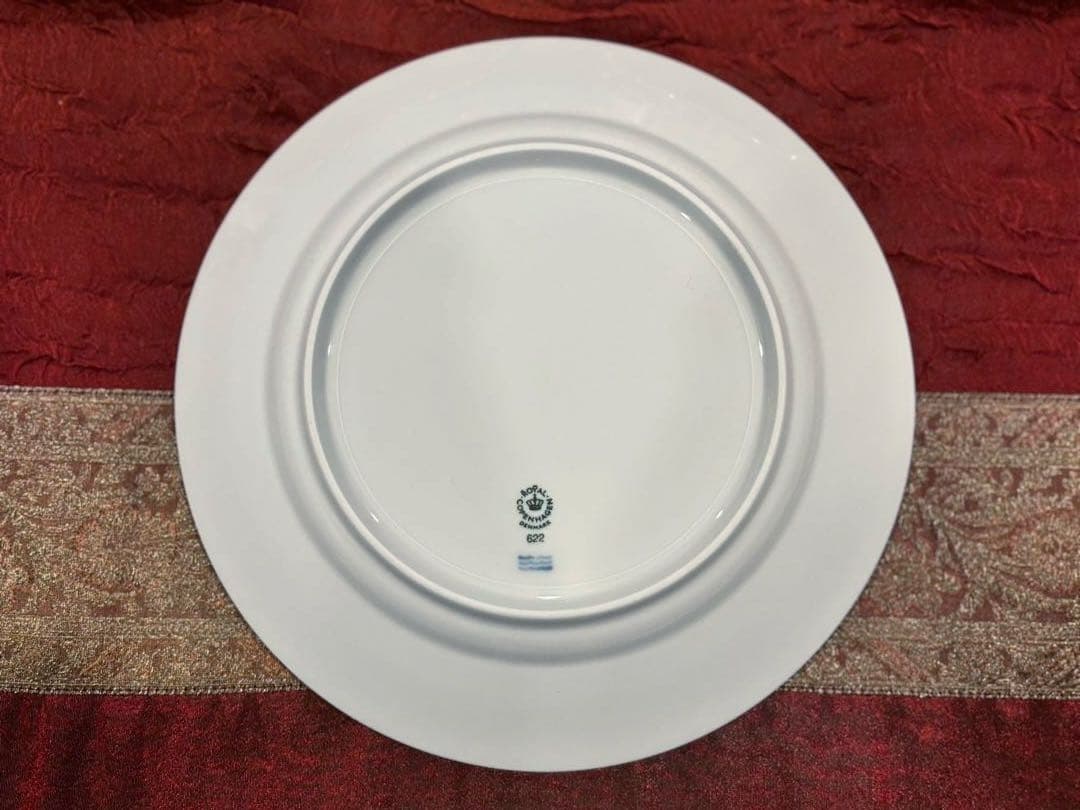 ロイヤルコペンハーゲン　ホワイトフルーテッド　22cm 5枚セット