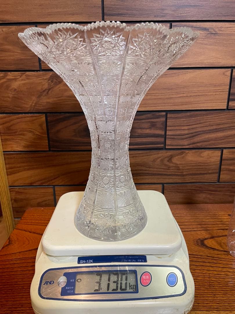 ボヘミアクリスタル　500pk 24%pbo 大型　約3.1kg