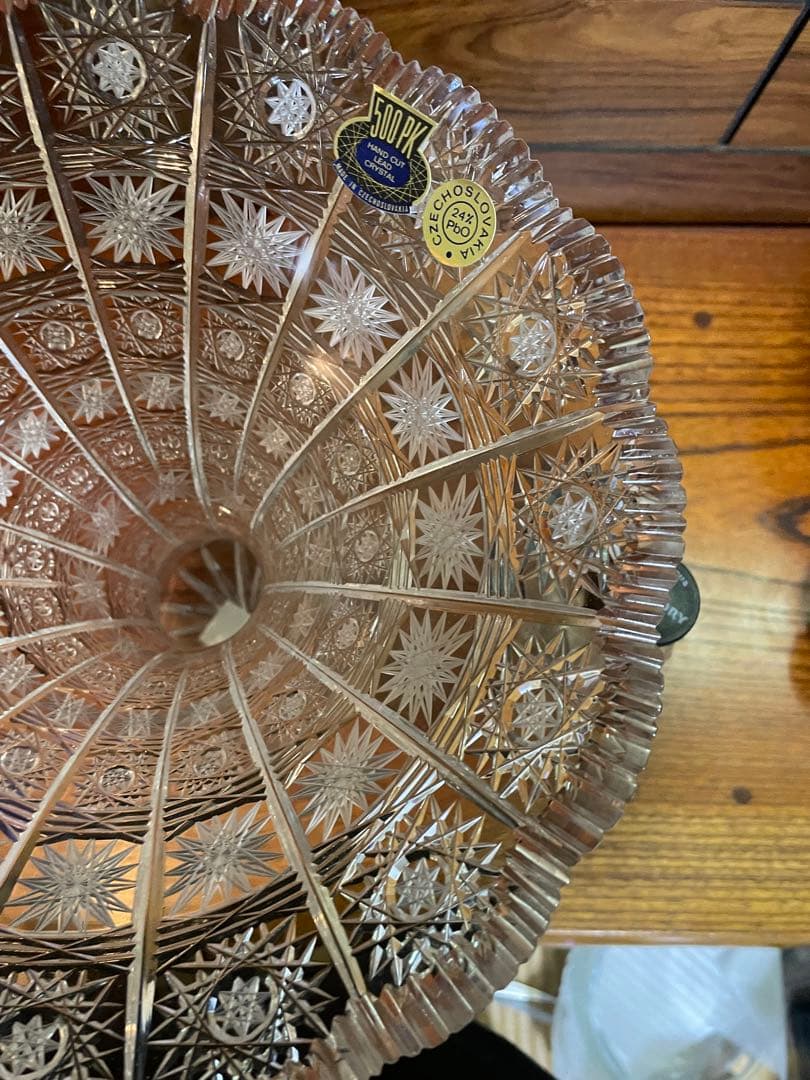 ボヘミアクリスタル　500pk 24%pbo 大型　約3.1kg