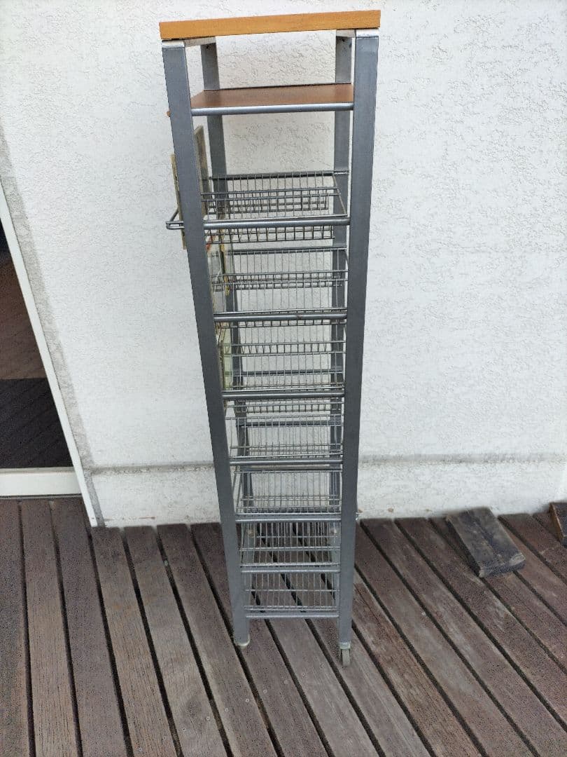 メタル　CDラック CDタワー 136 cm