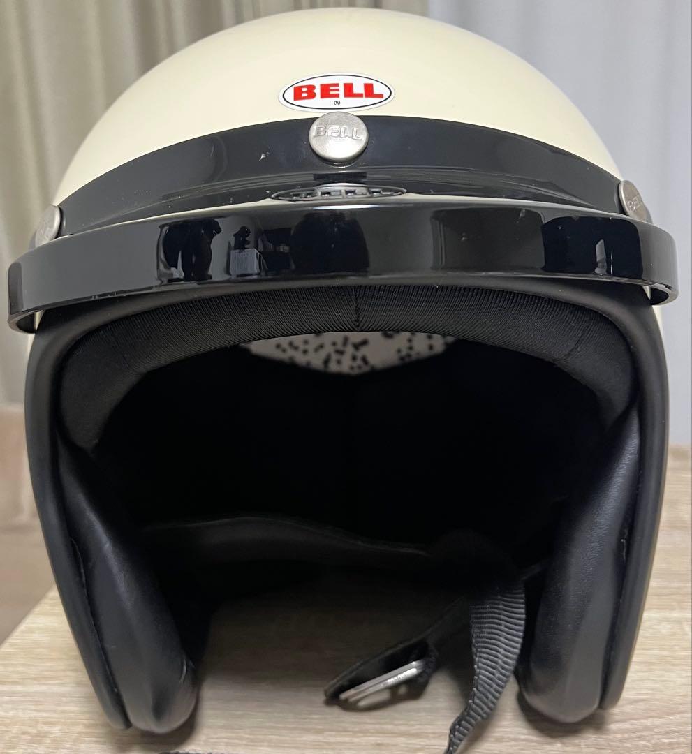 【❗️週末限定価格❗️】BELL 500-TXJ ジェットヘルメット アイボリー