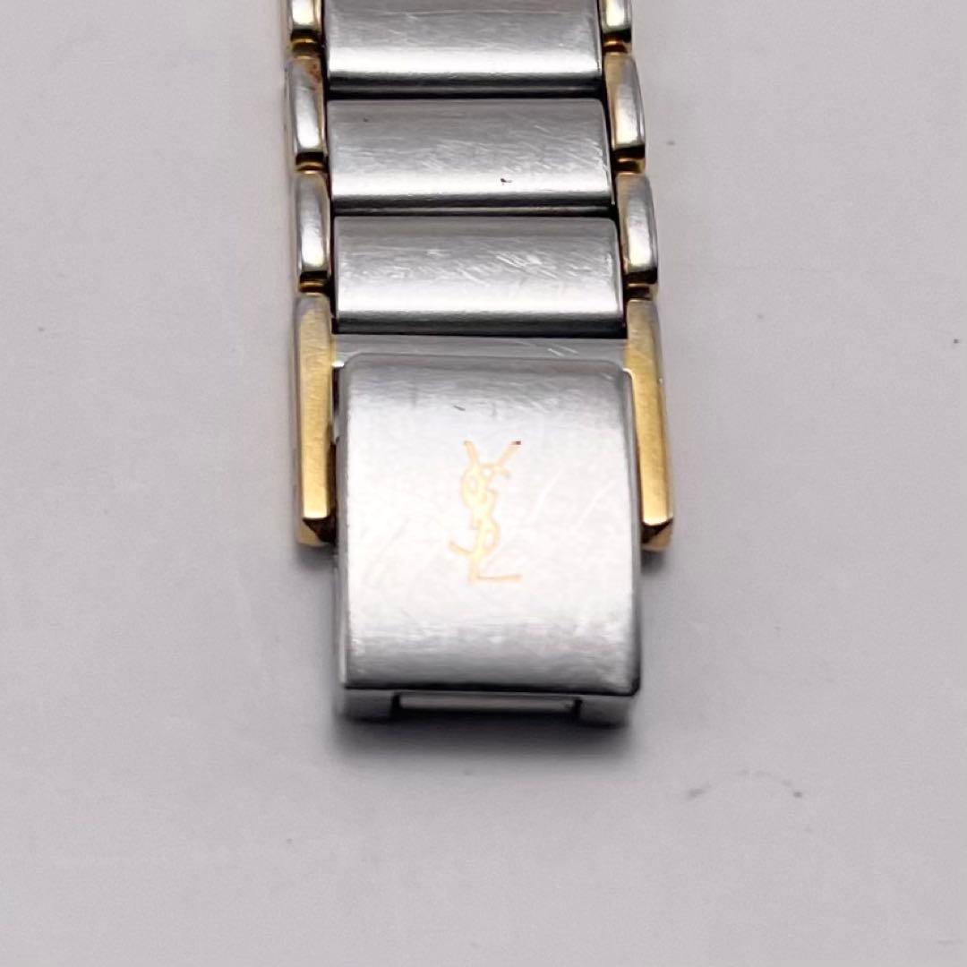 YSL イヴサンローラン オクタゴン レディース腕時計 2針 ヴィンテージ 稼働