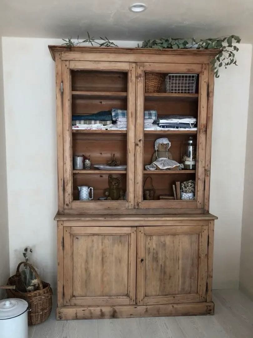 アンティーク カップボード アンティーク キャビネット　フランス