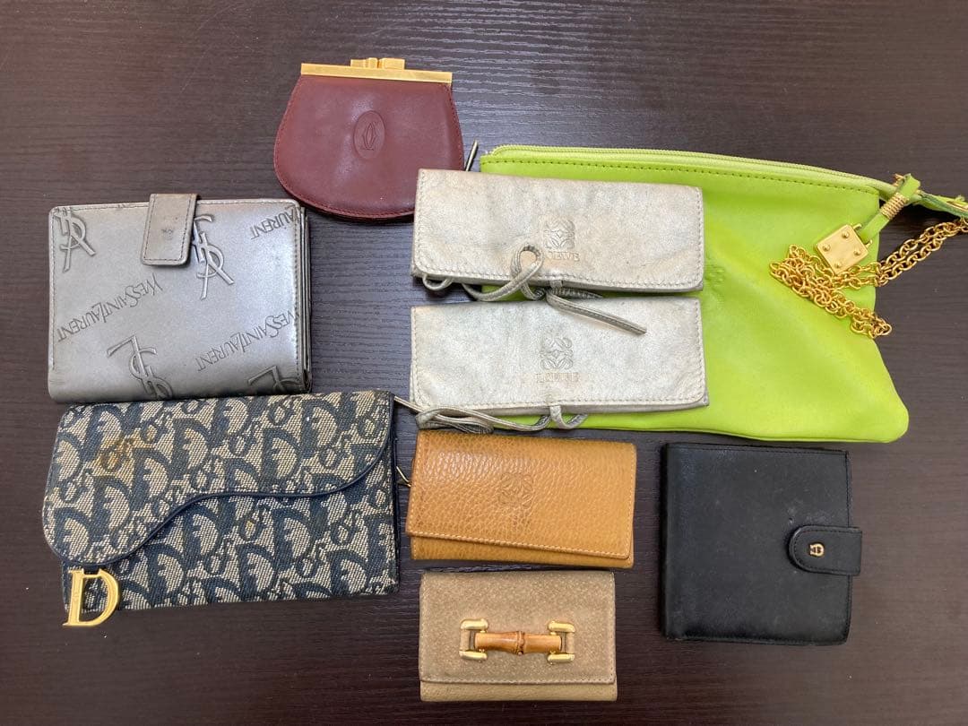 ブランド革小物9点セット