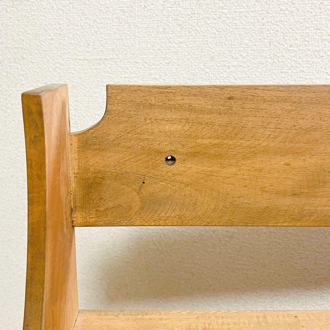 木製オープンシェルフ 扉付き