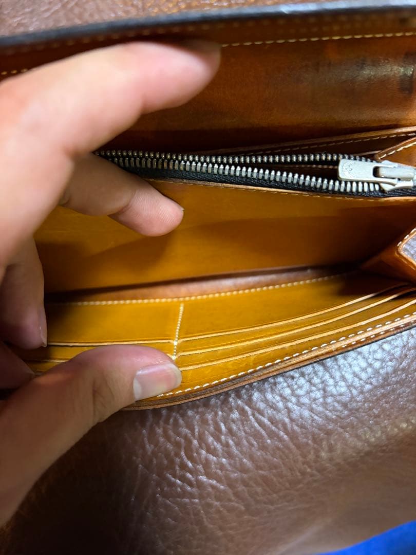 WILDSWANSワイルドスワンズ WAVE 長財布 難あり