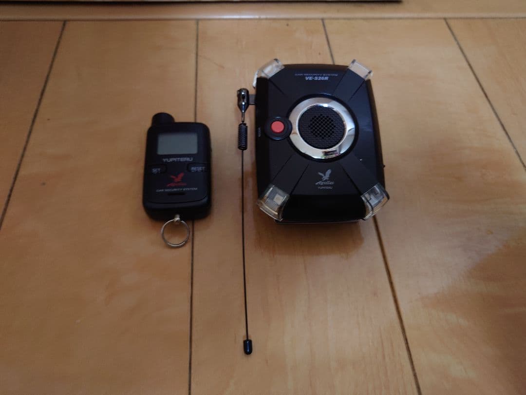 ユピテル カーセキュリティ VE-S26R バッテリー新品交換済