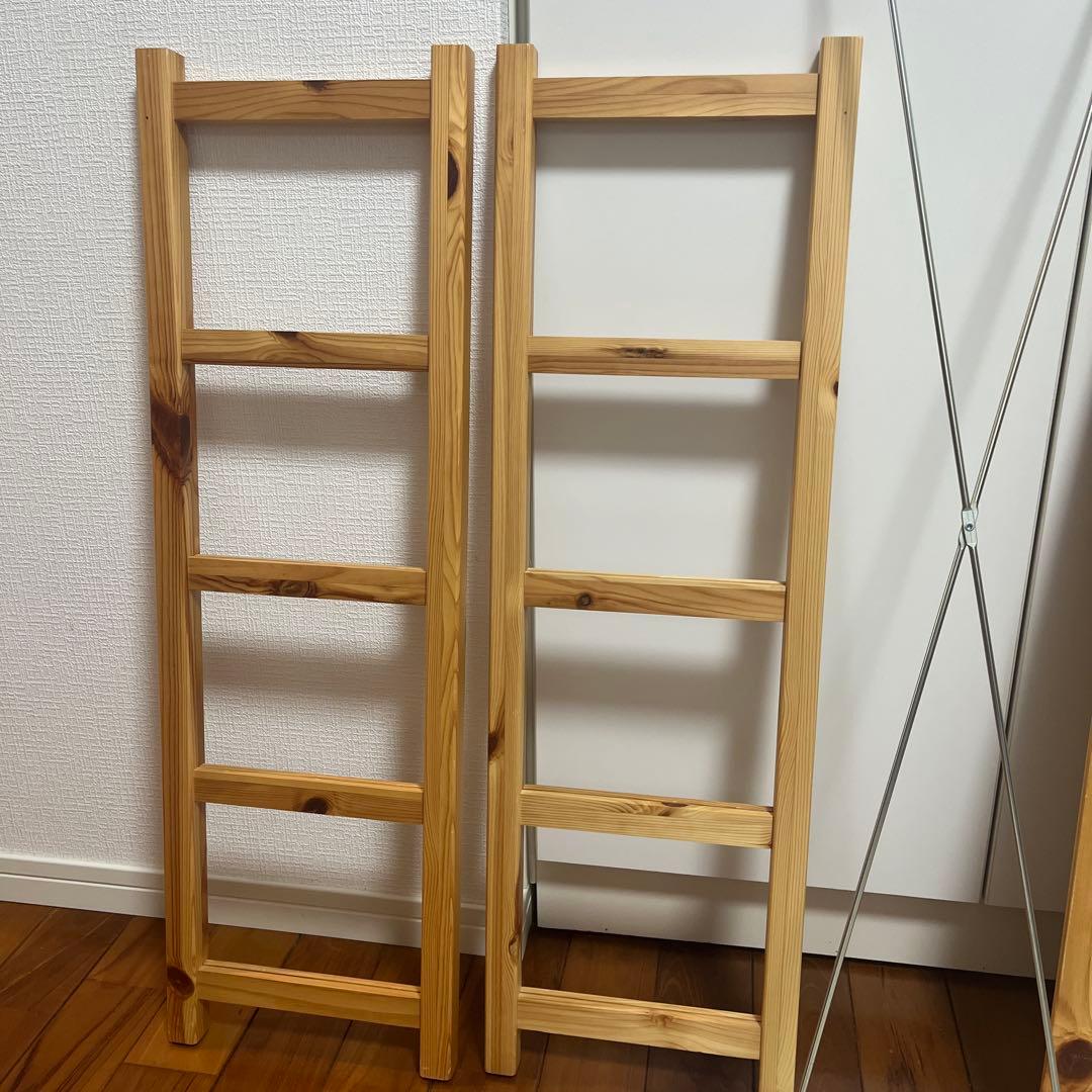 無印良品　パイン材ユニットシェルフ　幅86cm