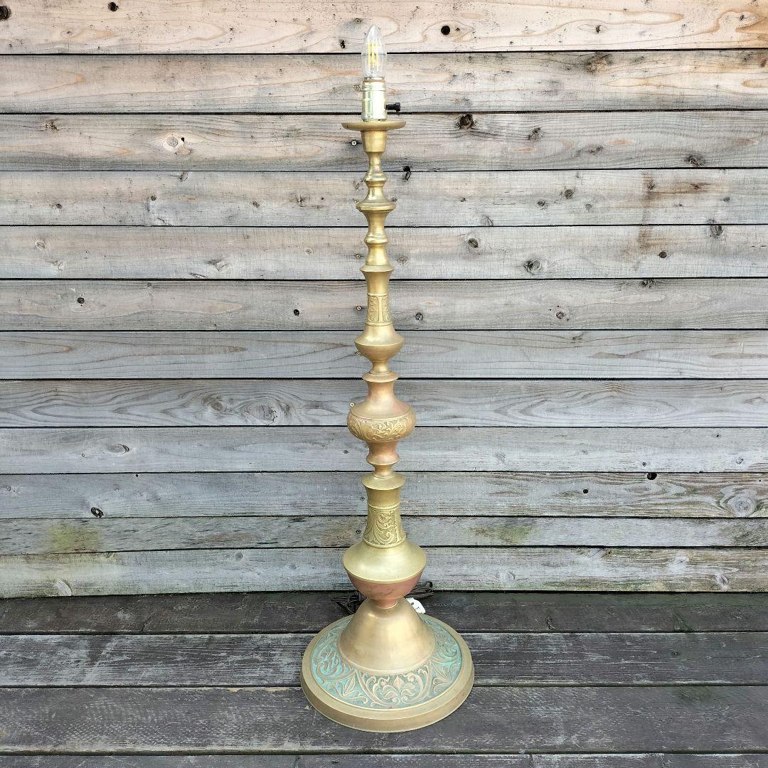 M♦アンティーク　フロアランプ