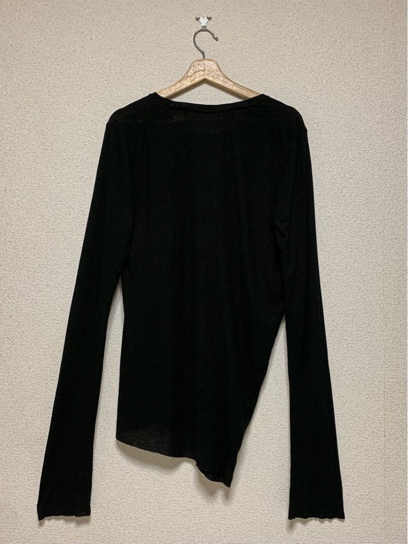 JULIUS 17SS アシンメトリー カットソー カットオフ cutsew
