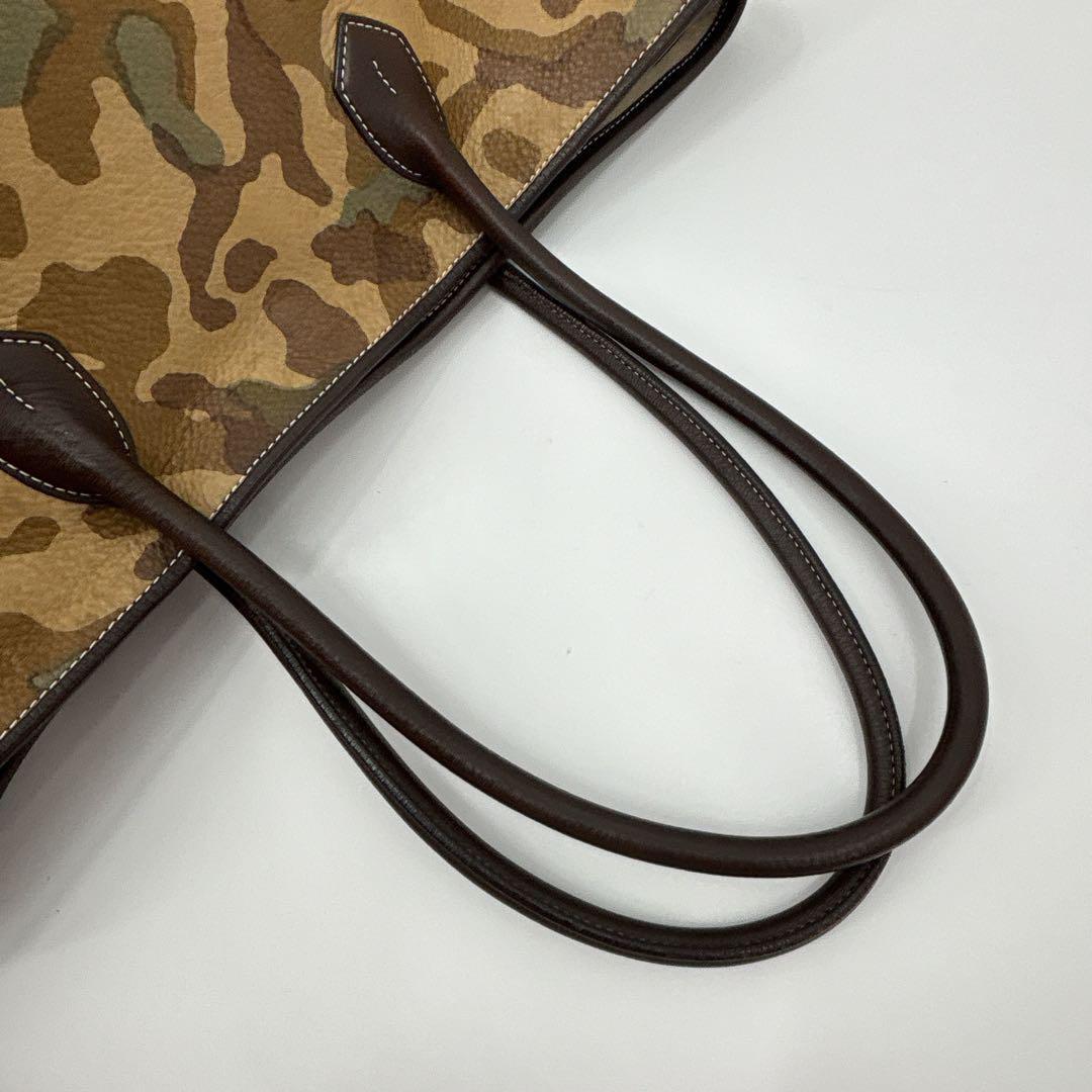 Cisei シセイ トートバッグ 941 レザー 本革 迷彩 大容量