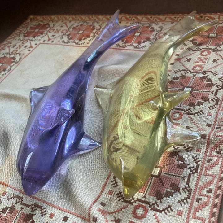 クリスタル　ドルフィン　2個セット