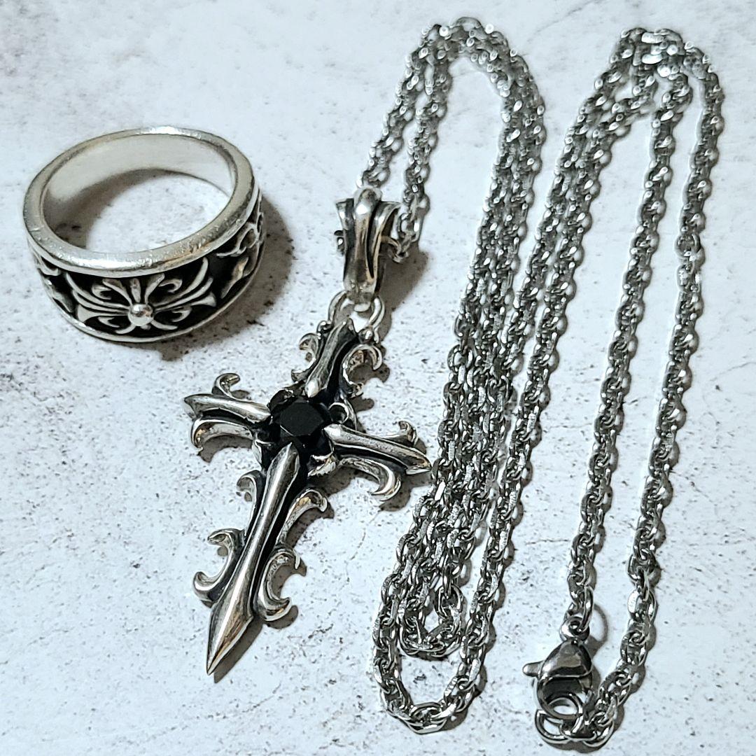 ジナブリング Debut Silver ペンダント リング チェーン セット