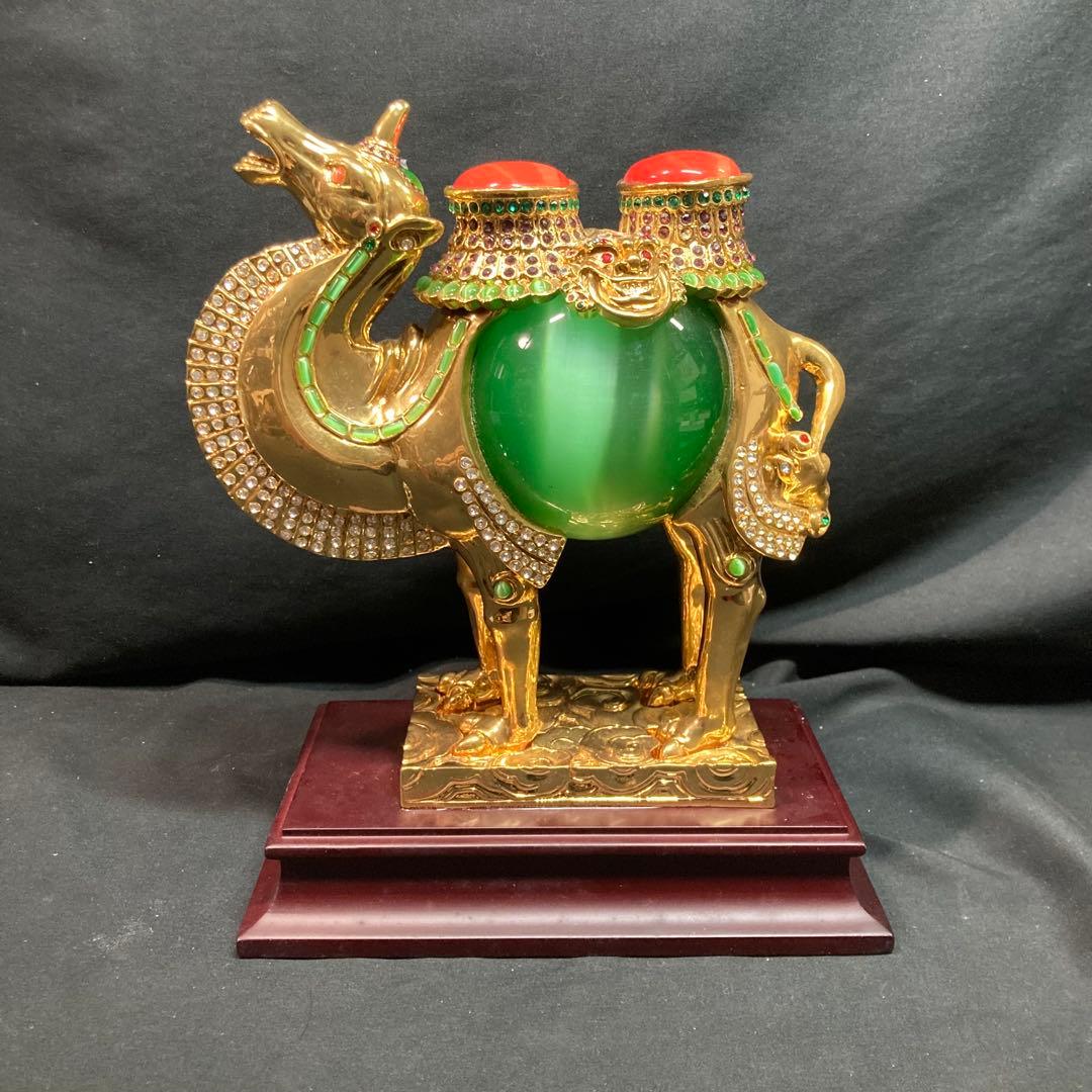 《中国美術》ラクダ置物 中国古玩 置物 工芸品