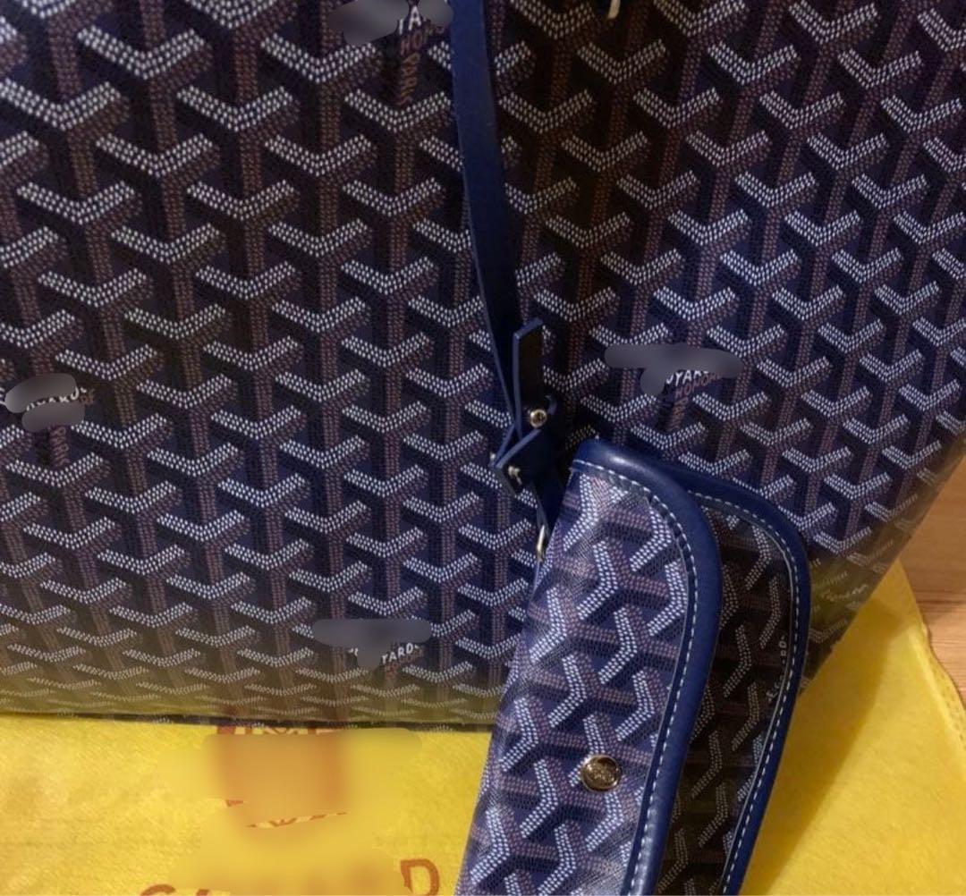 新品未使用トートバッグ マザーズバッグ ポーチ付きロゴ大容量