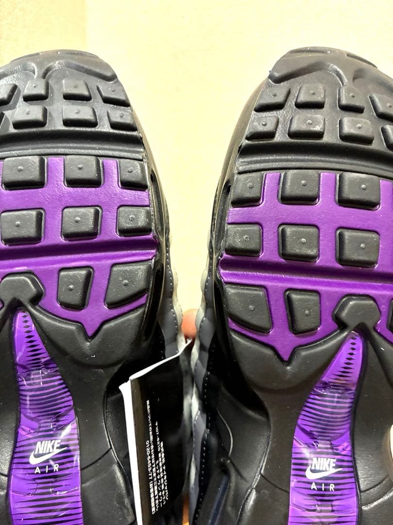 【新品未使用】NIKE AIRMAX95 W \"ディスコパープル\"27㎝