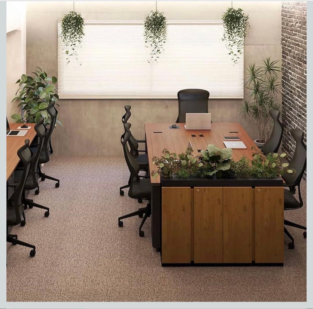 オフィスコム 木製 収納キャビネット ロータイプ