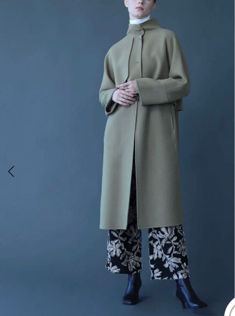 ヤマダヤ　Aga アーガ　ダブルメルトン3wayコート　ウール90