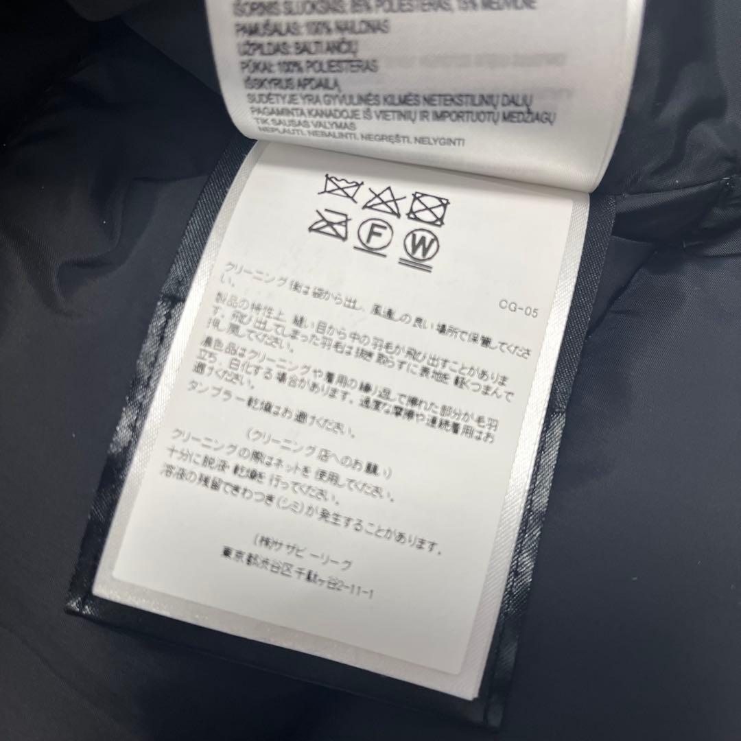 【美品✨】カナダグース 黒 ダウンベスト　レディース　S ブラック