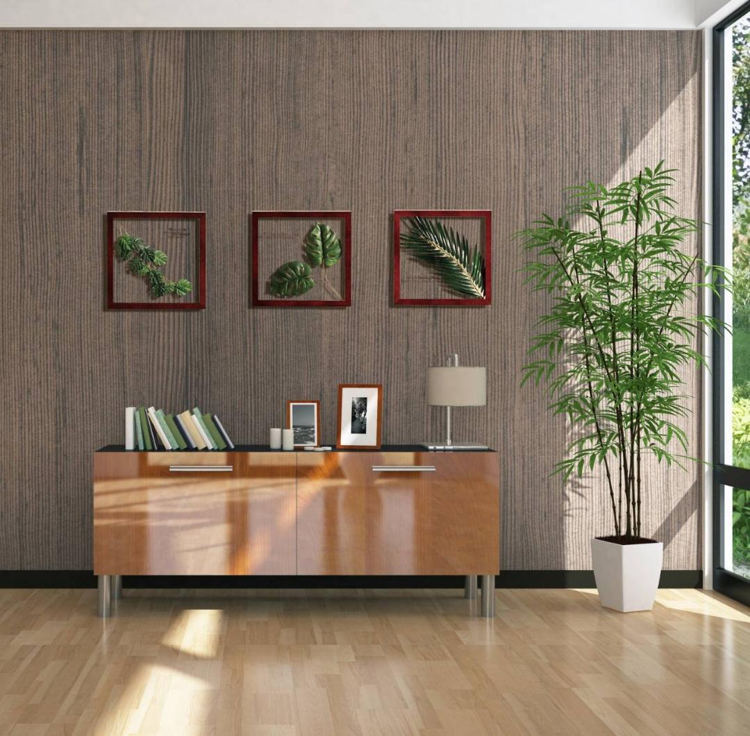 ギニアアブラヤシのリーフパネルアート ウォールデコレーション