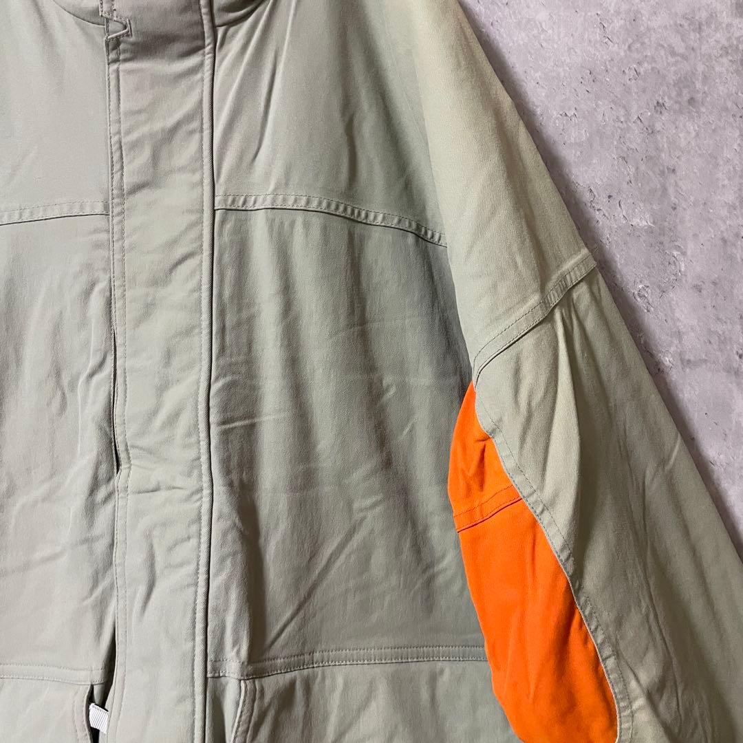 Burtonバートンスキーウェアスノーボードジャケットブルゾンベージュオレンジ