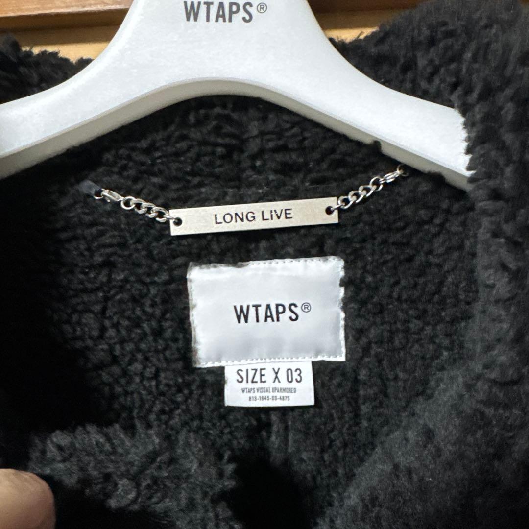WTAPS ダブルタップスレザーボアジャケット