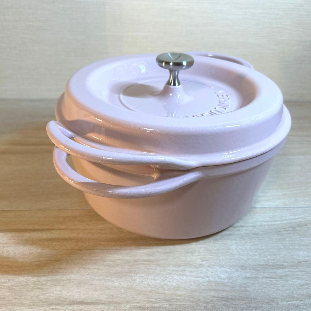 バーミキュラ オーブンポット ラウンド 22cm パールピンク 両手鍋　鍋