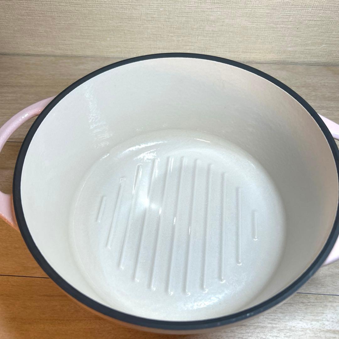 バーミキュラ オーブンポット ラウンド 22cm パールピンク 両手鍋　鍋