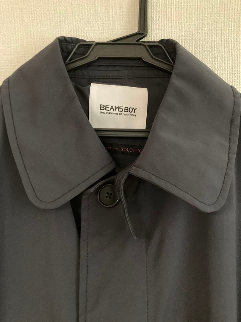アレ様☆BEAMS BOY ビームスボーイ　ソロテックス ステンカラー コート