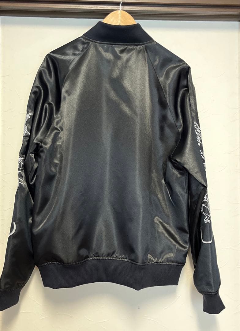 h*o様 Black Eye Patch スカジャン XL ステン