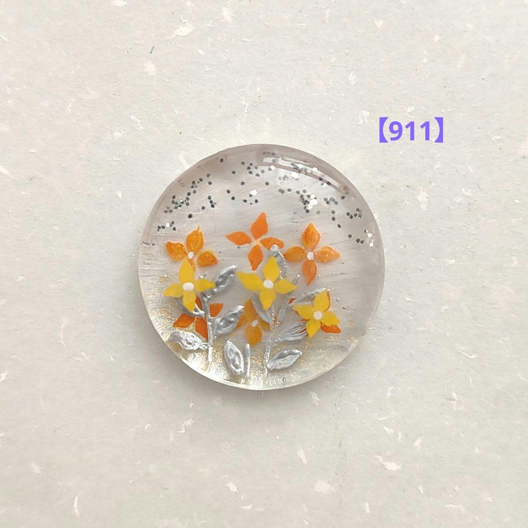 【911】ハンドメイド　レジン　ヘアゴム　ポニーフック