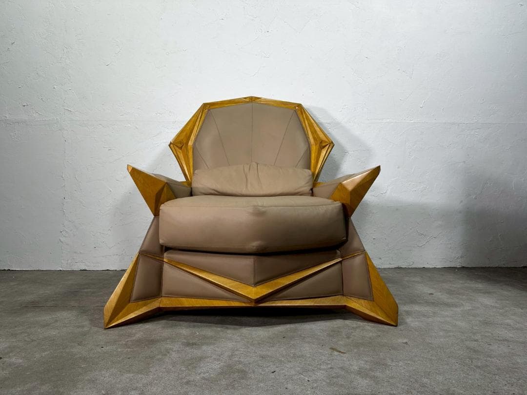 『イタリア製』ラグジュアリーチェア ラウンジチェア シングルソファ RWso65