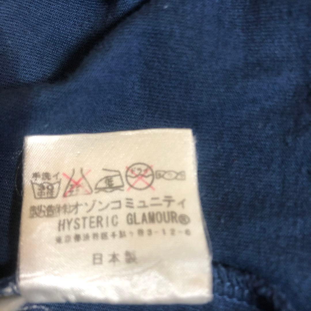 HYSTERIC GLAMOUR タンクトップ ネイビー