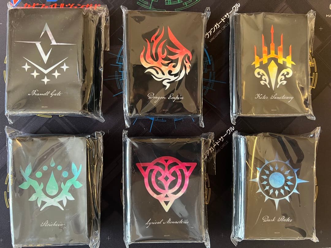 ヴァンガード 国家スリーブ6種